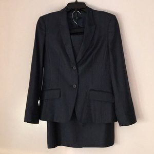 Hugo Boss two button blazer & skirt suit Sz4